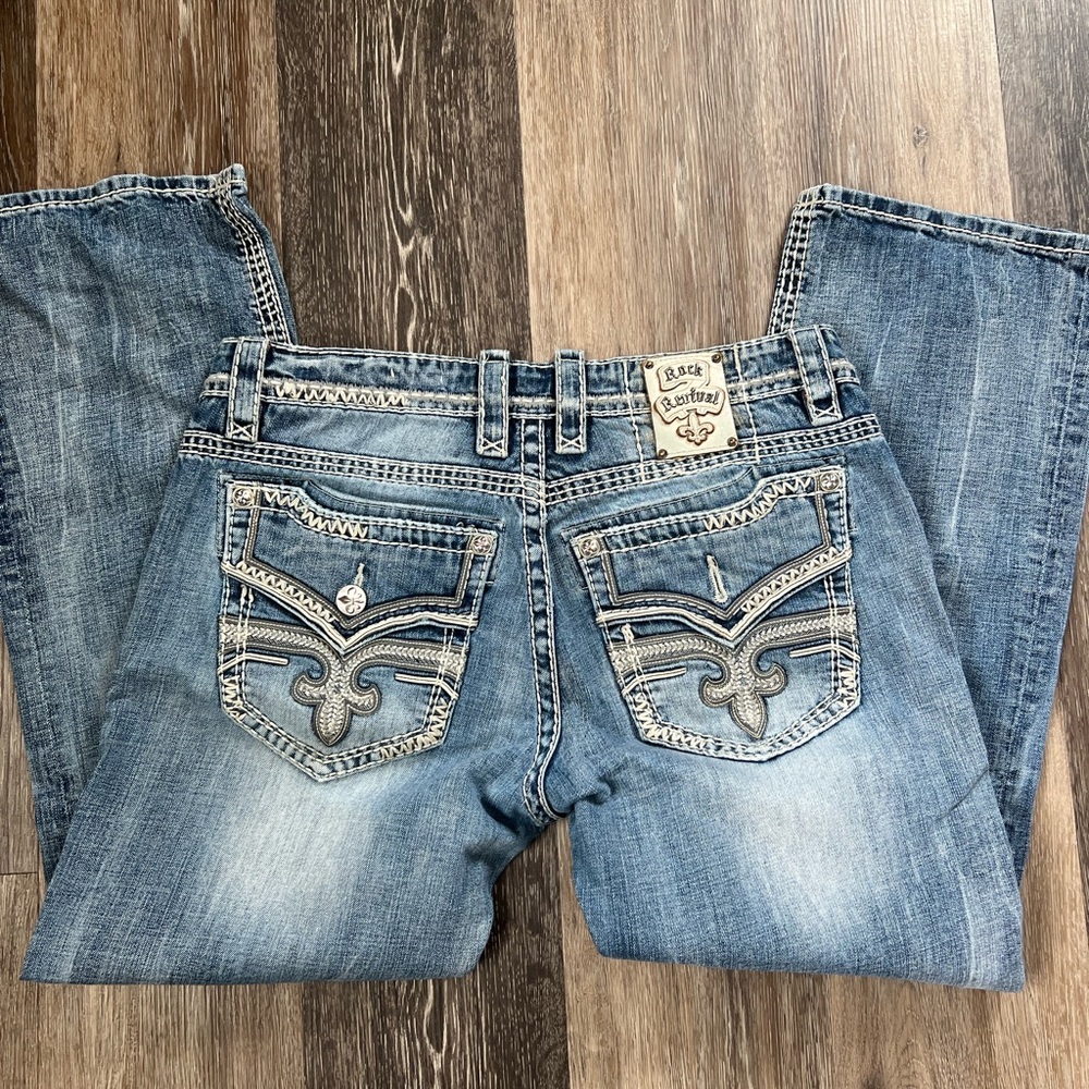 Mens Rock Revivals 36x32 $75